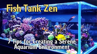 🐟 7 Tips for Creating a Serene Aquarium Environment 🐠 How to set up ecosystem aquarium [upl. by Moffat]