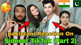 Pakistani React on Sidneet  AVNEET KAUR and SIDDHARTH NIGAM Latest TIKTOK VIDEOS  Reaction Bazar [upl. by Bettzel]