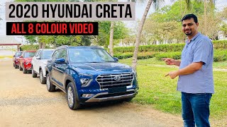 2020 Hyundai Cretas All 8 Colours Explained In Exclusive Walkaround [upl. by Holbrooke913]