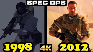 Evolution of Spec Ops games 19982012 [upl. by Clere]