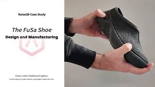 The FuSa Shoe  Revolutionizing Shoe Design and Manufacturing with 3D Printing [upl. by Aramad]