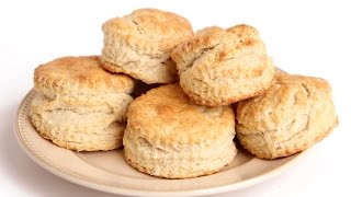 Homemade Flaky Biscuit Recipe  Laura Vitale  Laura in the Kitchen Episode 811 [upl. by Seldon]