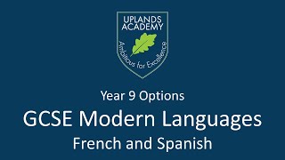 French and Spanish MFL GCSE Options 2024 [upl. by Aiceila956]