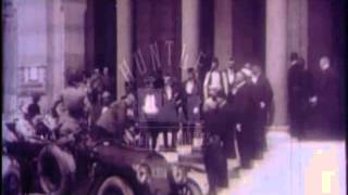 Franz Ferdinand in Sarajevo Serbia 1914  Film 90388 [upl. by Rubliw]