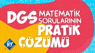 DGS Matematik Soruları Pratik Yöntemler [upl. by Charlena]