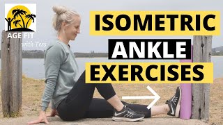 Isometric Ankle Exercises  Exercises for Ankle Rehab [upl. by Retnuh]