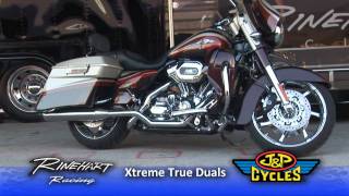 Rinehart Xtreme True Dual Exhaust Maximizes Exhaust Flow • JPCYCLESCOM [upl. by Siugram]