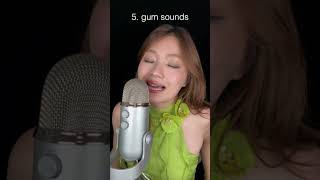 ASMR 10 Types Of Mouth Sounds asmr asmrsounds [upl. by Juanne184]