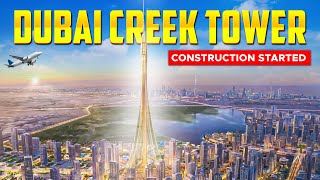 Dubai Creek Tower Construction Update 2024 [upl. by Tnirb]