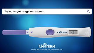 Maximise your chances of getting pregnant with Clearblue for NZ [upl. by Lodnar]