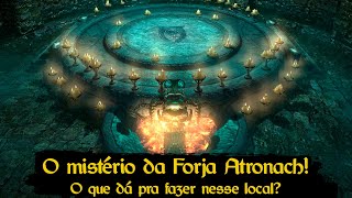 Skyrim  Pra que serve a Forja Atronach O que dá pra fazer ali Mistérios do colégio de Winterhold [upl. by Nysila14]