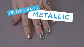 PRIMARK  Metallic Festival Nails [upl. by Jovitah]