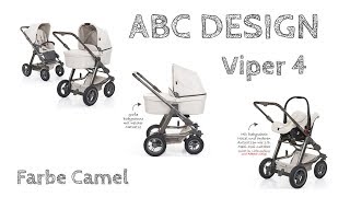 Kinderwagen Review  ABC Design  Viper 4  2017 Montage amp Aufbau [upl. by Heinrick]