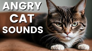 Angry Cat Sounds  Cat Meowing Sound Effects  In Ultra Slow Motion  8 Hours [upl. by Anwahsat987]