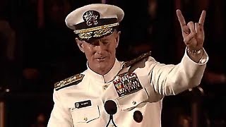 Admiral McRaven Leaves the Audience SPEECHLESS  One of the Best Motivational Speeches [upl. by Hcirdla851]