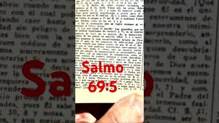 Biblia Straubinger Nota al salmo69 biblia straubinger iglesia fe bíbliacatólica shorts [upl. by Ijok]