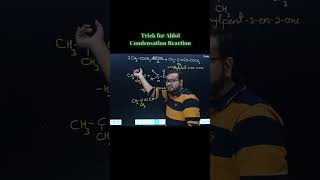 trick for aldol condensation Class 12th  Organic chemistry [upl. by Scotty]