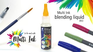 Multi Ink blending liquid english  STAEDTLER [upl. by Rennug]