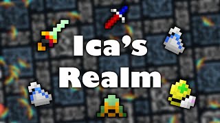 RotMG Private Server  Icas Realm  Constant Updates  Custom Bosses Dungeons and Items [upl. by Anelat]