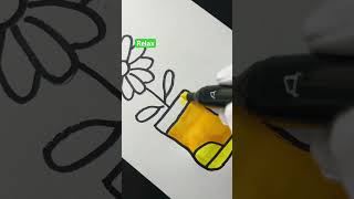 Coloring asmr coloring relaxingvideos satisfying antistress [upl. by Harlie993]