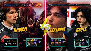 ¡PARTIDAZA DE IDA Y VUELTA DE TIMADO VS COLLAPSE Y BRYLE TREMENDA VOLTIS DE TIMADULA CON SPECTRE [upl. by Emlynne]