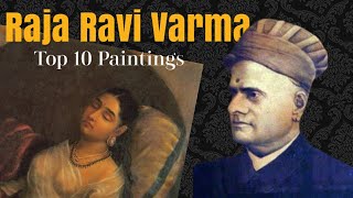 Raja Ravi Varma Top 10 Paintings  Indian Traditional Paintings  Rang Rasiya Ravi Varma Paintings [upl. by Ahtnicaj]