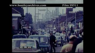 Scunthorpe in the 1970s Archive film 99511 [upl. by Renate]