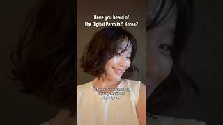 Digital perm in Korea by my one and only hair stylist for the past 25 years hairbeauty [upl. by Baily692]