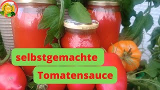 Tomatensauce selber machen🍅Grundrezept [upl. by Niaz]