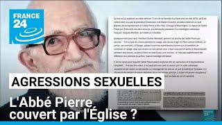 Accusations de violences sexuelles  lAbbé Pierre couvert par lÉglise  • FRANCE 24 [upl. by Lebasi220]