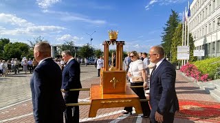 Procesja Jadwiżańska przeszła ulicami Radomska [upl. by Trager]