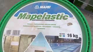 Profile Renoplast i hydroizolacja Mapei Mapelastic  nie polecam [upl. by Moitoso]