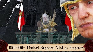 The Empire When Vlad von Carstein Gets Undead Army Doomstack in Vampire Endgame Crisis [upl. by Sinaj]