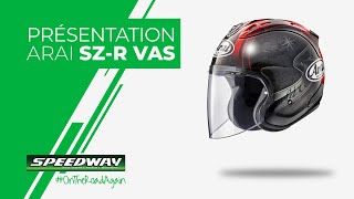 Présentation du casque Arai SZ R VAS [upl. by Pelag]