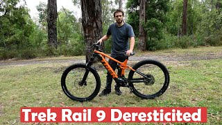 Trek Rail 9 with Bosch CX 85nm Speed Limit Unlocked [upl. by Miah]