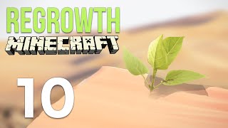 Minecraft Regrowth Modpack Ep 10 Magical Crops [upl. by Lemra937]