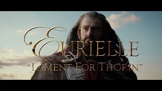 The Hobbit Lament For Thorin by Eurielle Inspired by JRR Tolkien  Lyric Video [upl. by Irot175]