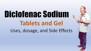 Diclofenac Sodium Tablets and Gel  Uses Dosage and Side Effects [upl. by Nwahc222]