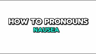 How to pronounce NAUSEA  Pronounce Nausea in English [upl. by Elbys]