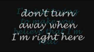 Dont Turn Away  Elliott Yamin [upl. by Ramonda139]