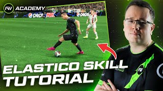 HOW TO DO THE ELASTICO ON FC24 TUTORIAL  FUTWIZ Academy [upl. by Adran]