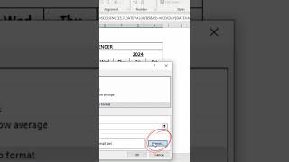 Make Calendar 2024 Calendar in Excel [upl. by Peterec]