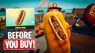 NEW DUFFLE DOG BACK BLING Combos Before You Buy Fortnite Battle Royale [upl. by Waine]