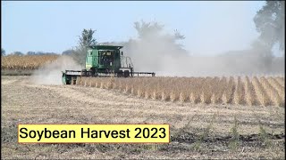 Soybean Harvest 2023 in Minnesota [upl. by Adkins]