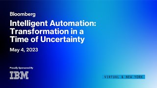 LIVE Intelligent Automation Transformation in a Time of Uncertainty [upl. by Estella]