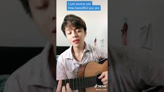 Fenly UN1TY cover Lagu best part on TikTok [upl. by Dorcea]