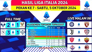 Hasil Liga Italia Tadi Malam  Verona vs Venezia  Napoli vs Como  Serie A 2024 [upl. by Ruperto999]