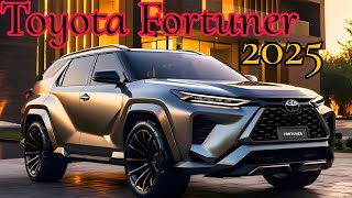 Toyota Fortuner 2025 interior and exterior Diesel car  release datewheel info Master [upl. by Ecenahs]