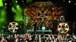 Anthrax  I Am The Law  Bloodstock 2013 [upl. by Aninay757]