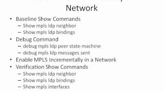 MPLS Video Cheat Sheet Enable MPLS [upl. by Loyce]